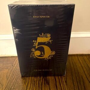 Rifle Paper Co. 5 year keepsake journal set brand new